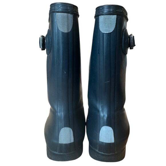 Hunter Original Kids Navy Rain Boots Size US 8 | EU 24 | Short Matte Rubber - Picture 5 of 9